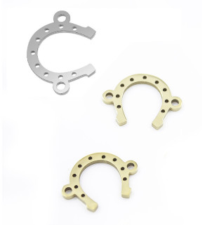 Konektor podkova 13,5x10x1mm - 1Ks