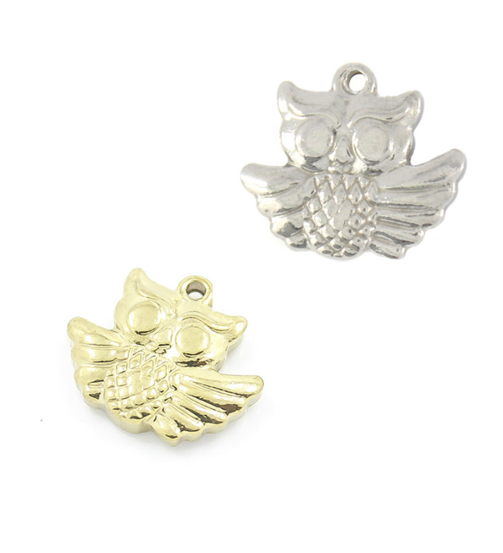 Přívěsek Sova 14mm - 1Ks+