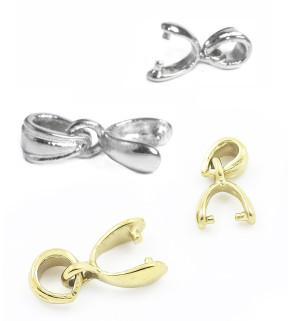 Stainless Steel Pinch Bails - 1PC+