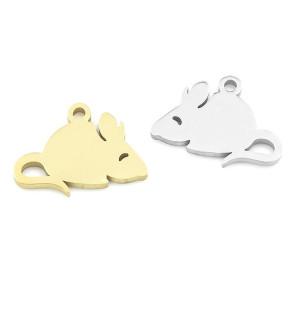 Stainless Steel mouse 10mm - 1Pcs