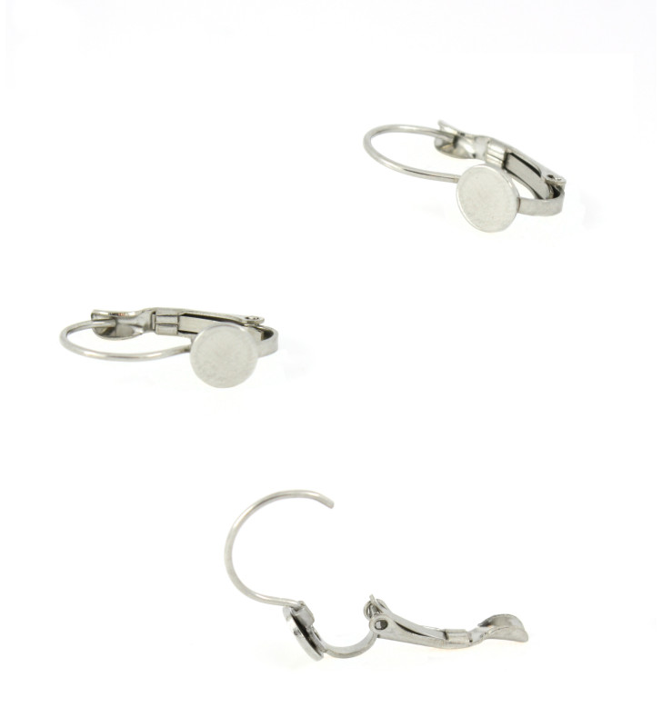 Mechanické háčky z chirurgické oceli s ploškou - 1ks