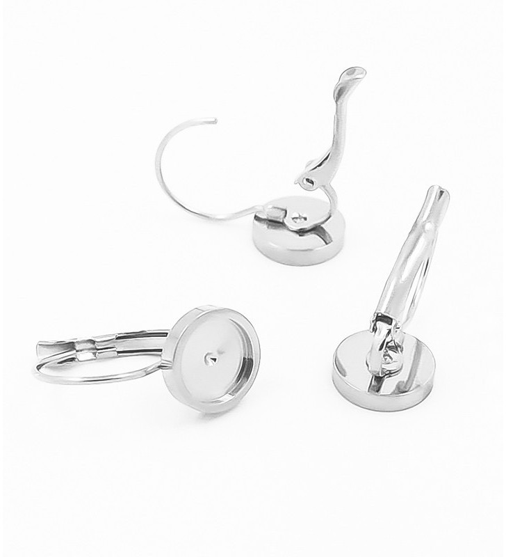 Ocelové mechanické náušnice 8-12mm