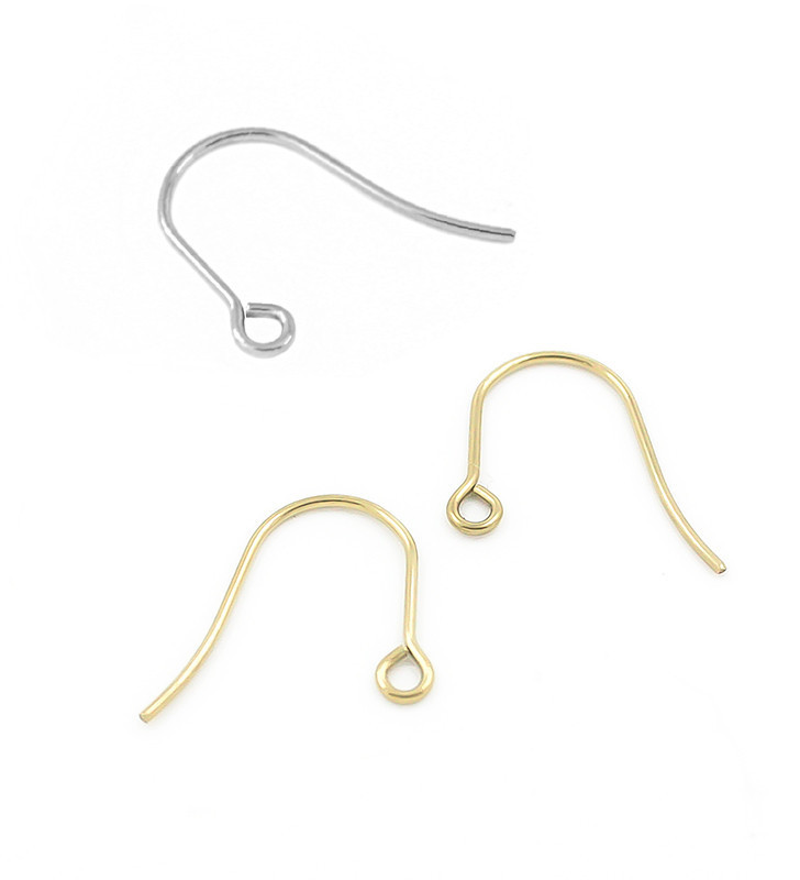 Hook earwire 316L 18x0,8mm - 1Pc+P
