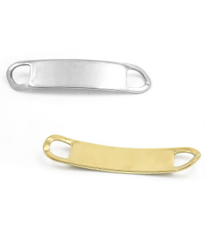 Ocelové náramkové konektory 8-12mm - 1ks