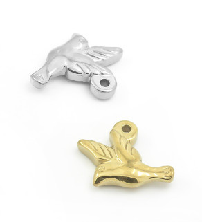 Přívěsek Holubička 16x19mm - 1Ks