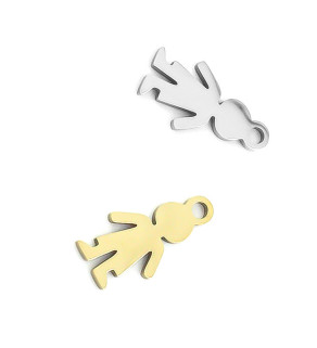 Závěsný přívěsek chlapec 14mm - 1Ks+