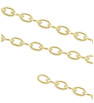 Oval chain 316L - 1m