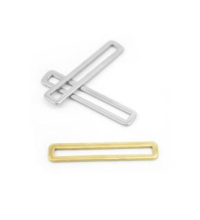 Stainless Steel Rectangle conector - 1Ks+