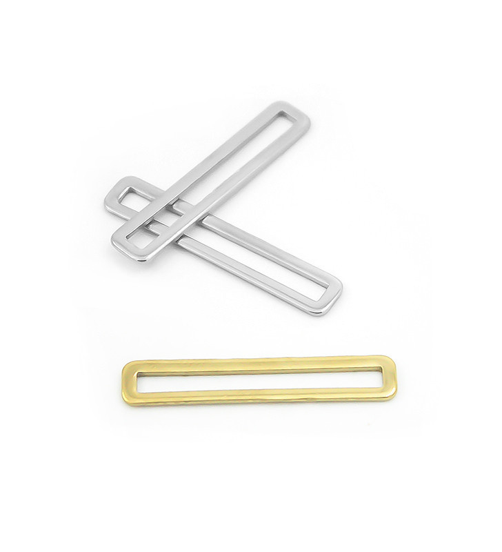 Stainless Steel Rectangle conector - 1Ks+