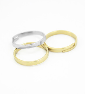 Kroužek Prstýnek 304 17x2,5mm - 1ks+B