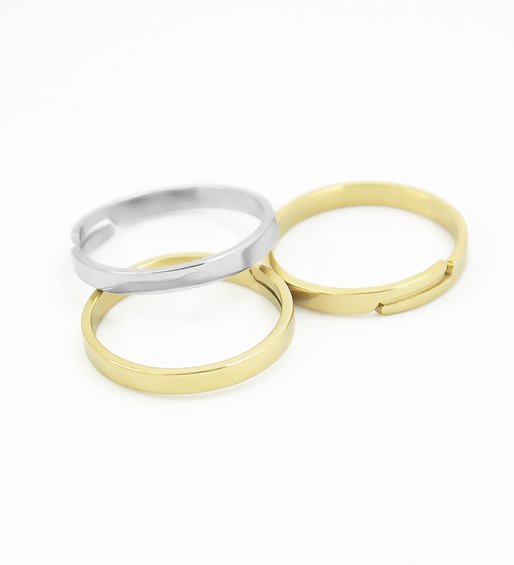 Kroužek Prstýnek 304 17x2,5mm - 1ks+B