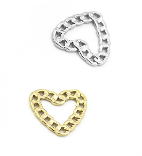 Řetízkový konektor srdce 22mm