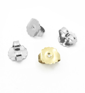 Velké náušnicové zarážky - 1Ks+B