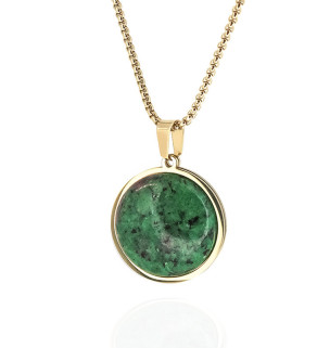 Přívěsek Light Gold z nerezové oceli Gaya