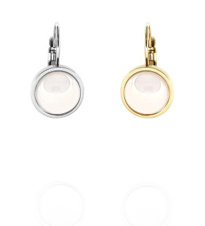 Náušnice z chirurgické oceli Royal Pearls