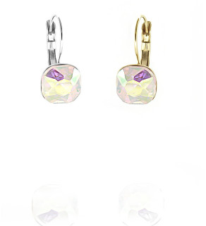 Náušnice z chirurgické oceli Crystal Edge