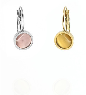 Náušnice z nerezové oceli  Cat Elegance