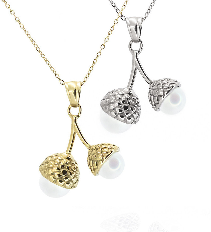 Přívěsek z nerezové oceli Acorn