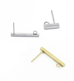 Stainless Steel 304 Earring  10-20mm - 1Pc