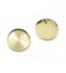 Leštěný kulatý přívěsek 18mm - 1Ks