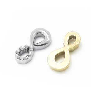 Stainless Steel Connector 15mm with hole 1mm