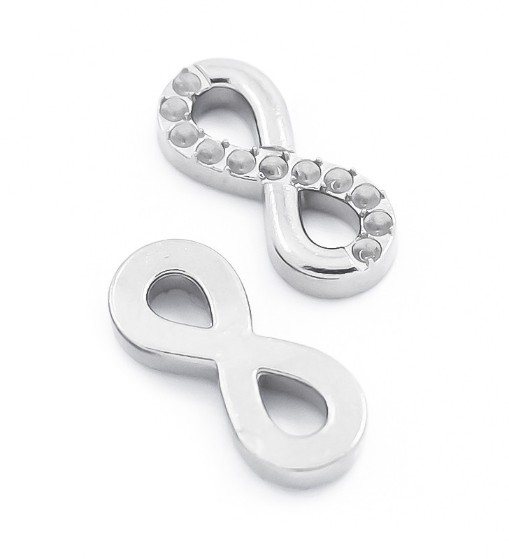 Stainless Steel 15mm Connector with hole 1,5mm