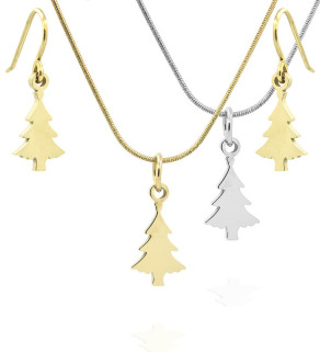 Christmas Tree Jewelry Set