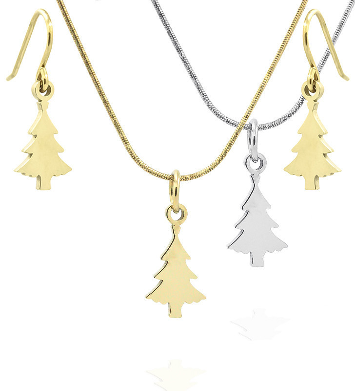 Christmas Tree Jewelry Set