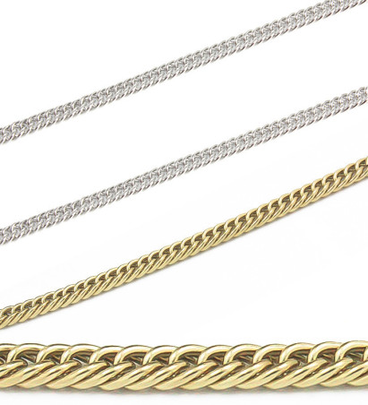 Řetízkovina Rope 5,3x1mm 316  - 1m