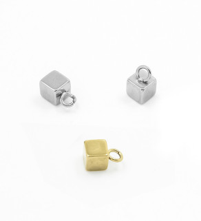 Stainless Steel square 4mm- 1Pcs