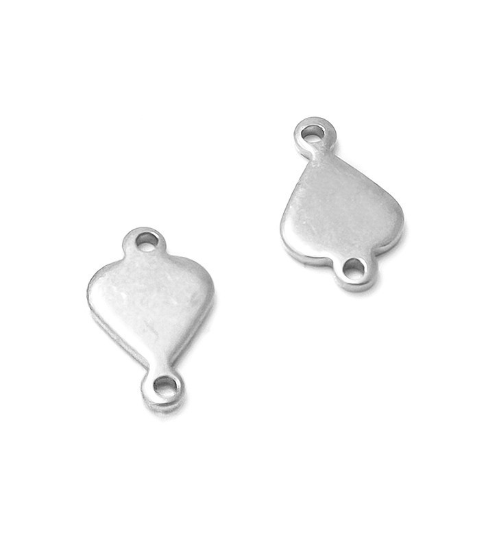 Ocelové konektory 12x7,5x1,2mm 1ks+B