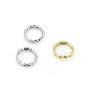 Double Stainless Steel Jump Ring - 1PC