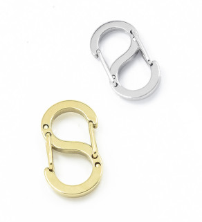 Stainless Steel Key Clasp 12-23mm - 1Pc
