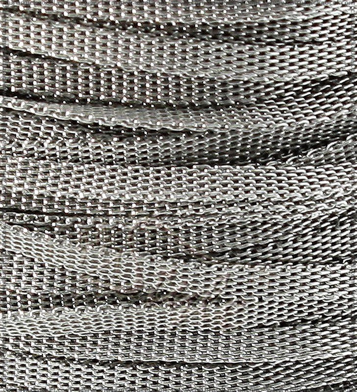 Ocelový řetízek stuha - 1m