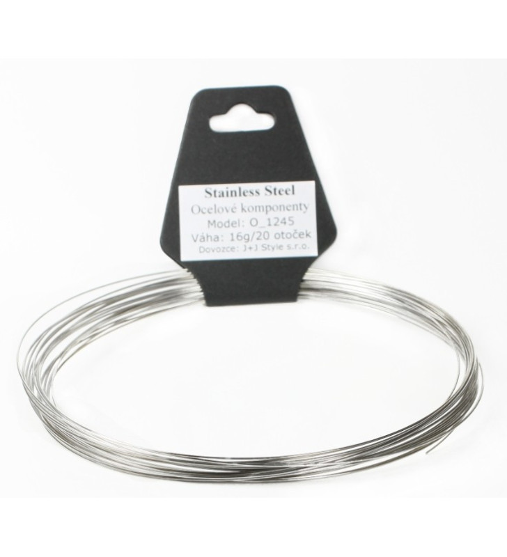 Stainless steel memory wire - 20loops
