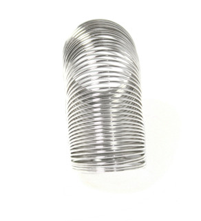 Stainless steel memory wire Ring - 68 loop