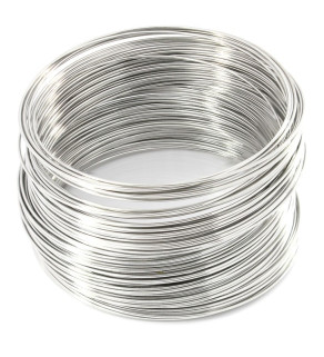 Stainless steel 304 memory wire Bracelet 60mm - 95 loop