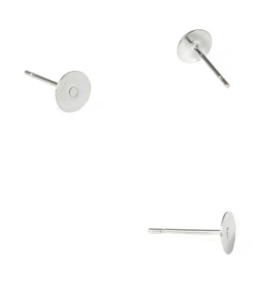 Dříky s ploškou z nerezové oceli 3-10mm - 1ks+B