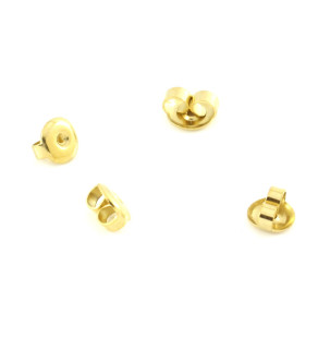 Ocelové zarážky zlaté - 1Ks+B