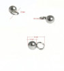 Stainless Steel Charm - 1Pc+P