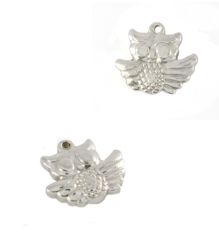 Přívěsek Sova 14mm - 1Ks+