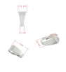Stainless Steel Snap on Bail 7x3,5mm - 1Pc+P
