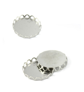 Stainless steel setting 10-20mm - 1Pcs
