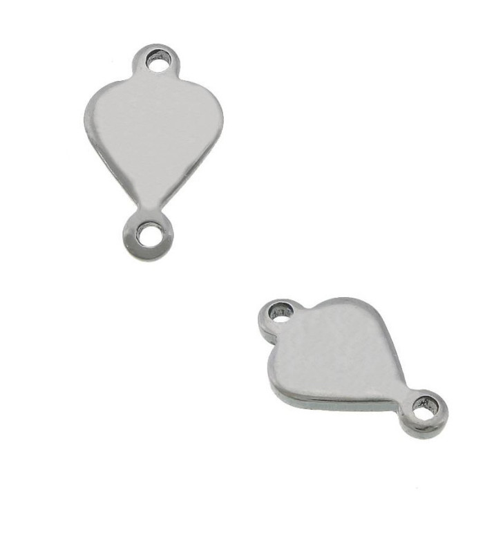 Ocelové konektory 12x7,5x1,2mm 1ks+B