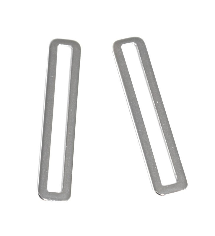 Stainless Steel Rectangle conector - 1Ks+