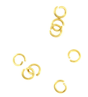 Stainless Steel Ring Gold - 1Pcs