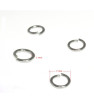 Stainless Steel Ring  7x7x1mm - 500Pcs