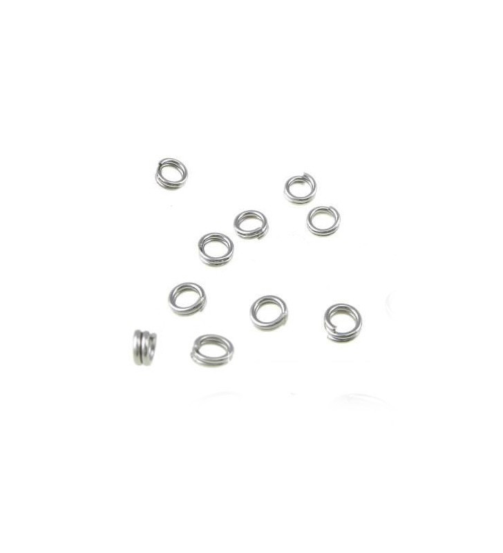 Double Split Ring 316L 5x0,5mm - 500Pcs