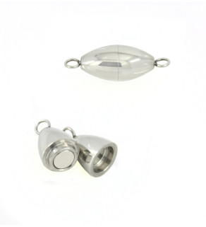 Stainless Steel 19mm Magnetic Clasps - 1Pc