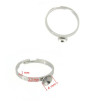 Finger Ring Setting 304 17x6-8mm - 1Pc